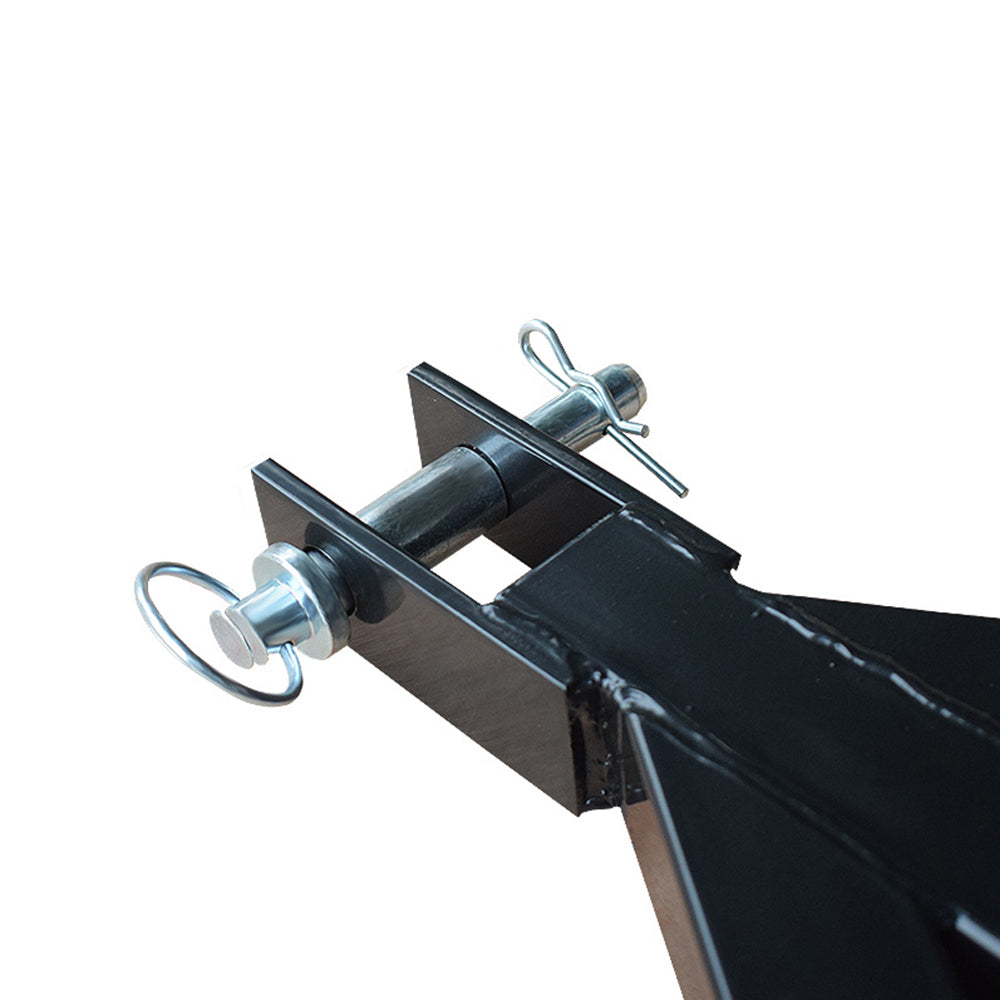 Heavy Duty 3point 2 Receiver Trailer Hitch Cat. 1 Tractor Tow Hook Drawbar-3