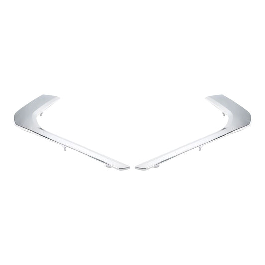 Left & Right Front Lower Bumper Molding Chrome Trim Suitable For Mitsubishi ASX-0