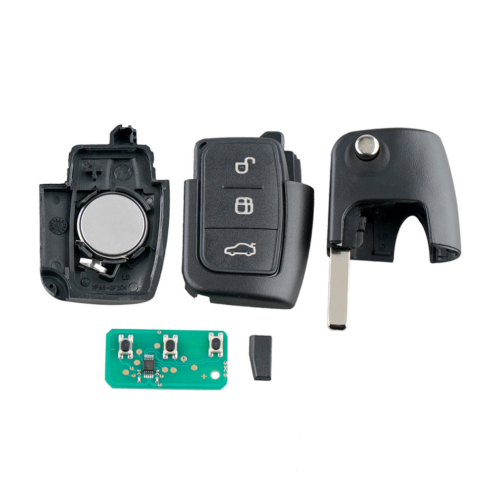 Transponder Remote Key for Ford BF FG Falcon Territory Mondeo FPV Focus Fiesta-3