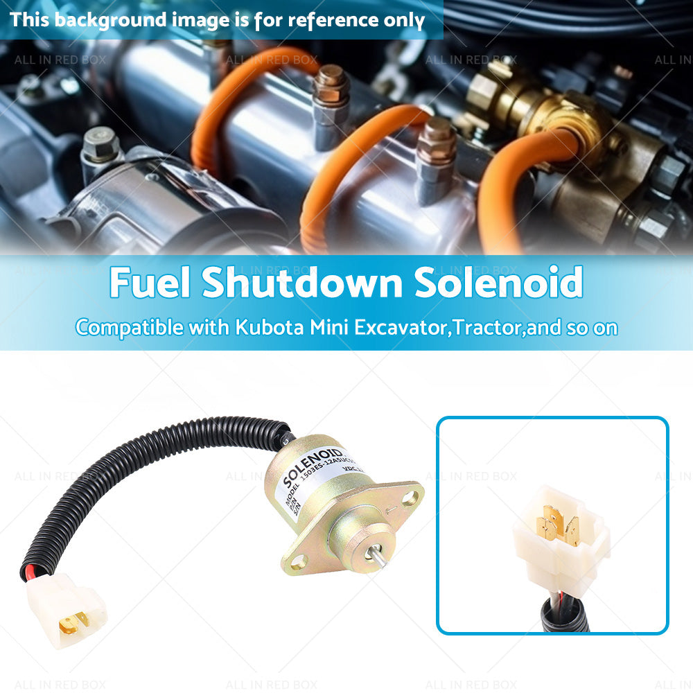 12V Shut Down Solenoid Suitable For Kubota B1700HSD 1503ES-12A5UC5S SA-4569-T-2