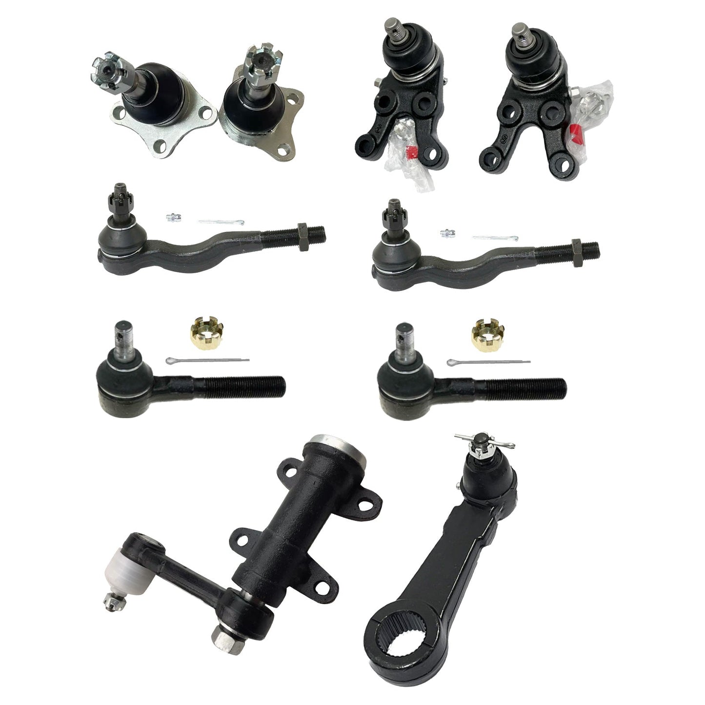Ball Joints Tie Rods Idler&Pitman Arm Suitable for Mitsubishi Pajero NH NJ NK NL-5