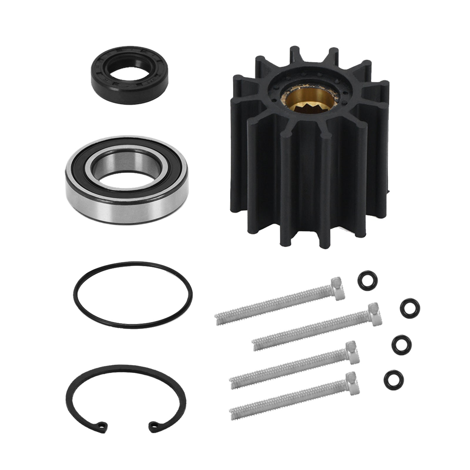 Impeller Seal Water Pump Rebuild Kit Suitable for Many Volvo Penta 3.0 4.3 5.0-4