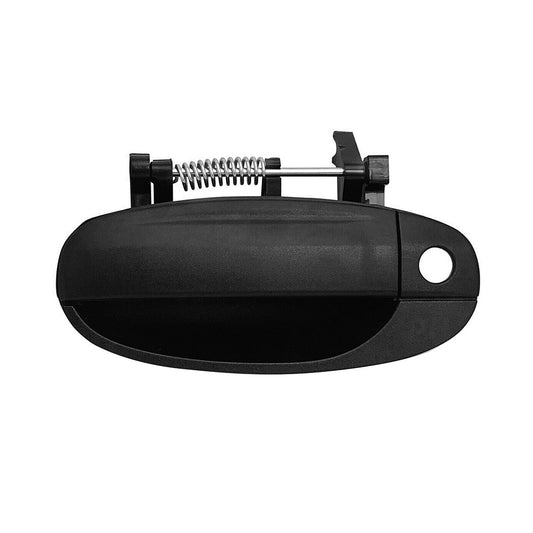 Front Left Outer Door Handle Black Suitable For Holden Barina TK Hatch 3 5 DR-0
