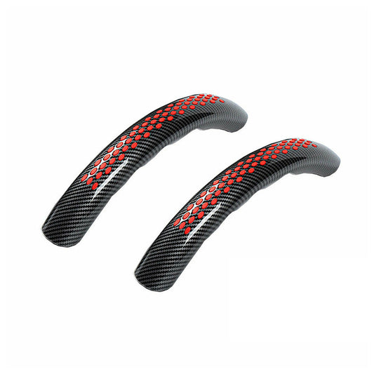 Carbon Fiber Steering Wheel Booster Cover Non Slip Universal Car Accessory-1