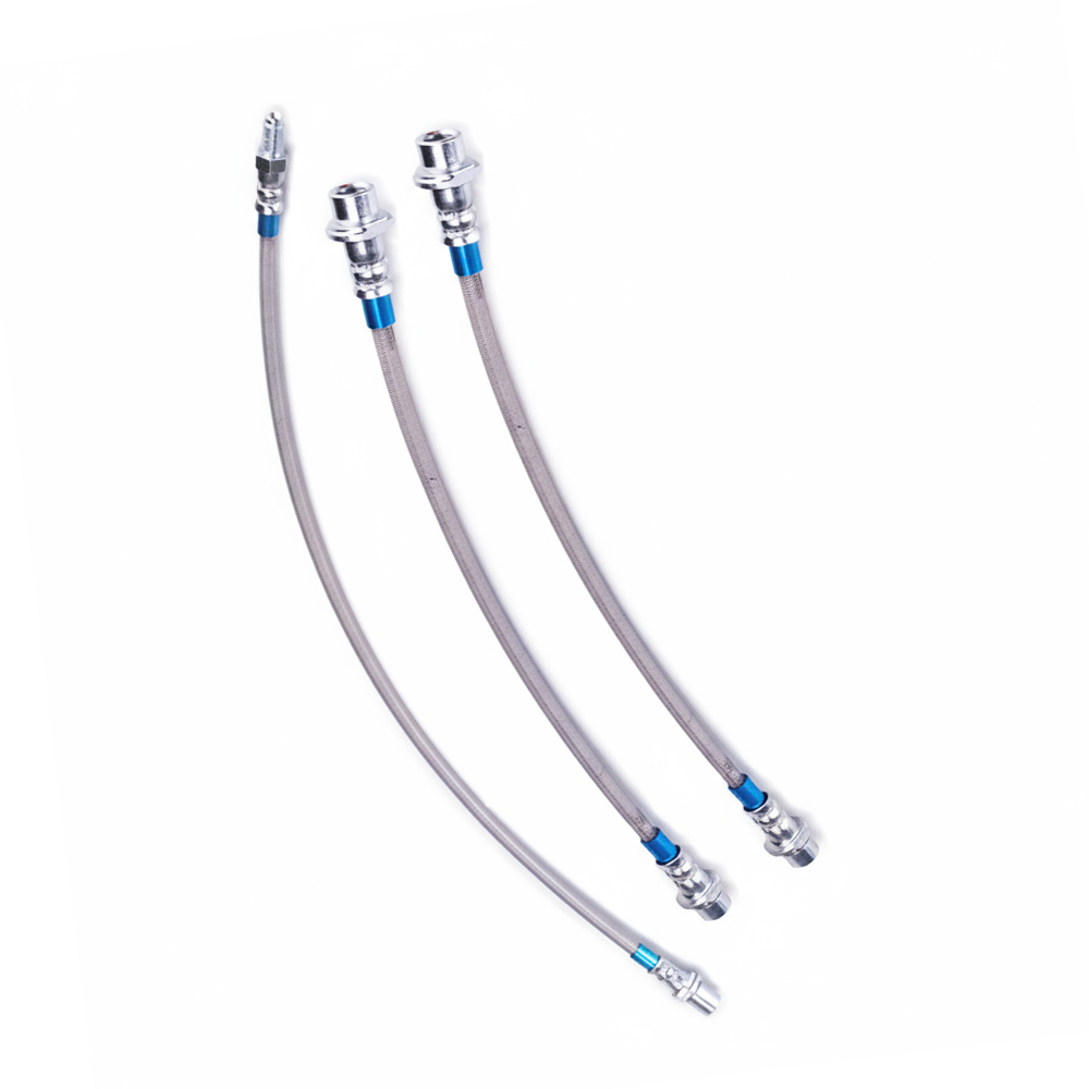 Stainless Steel Braided Brake Lines With ABS Suitable For Toyota Hilux KUN26 N70-2
