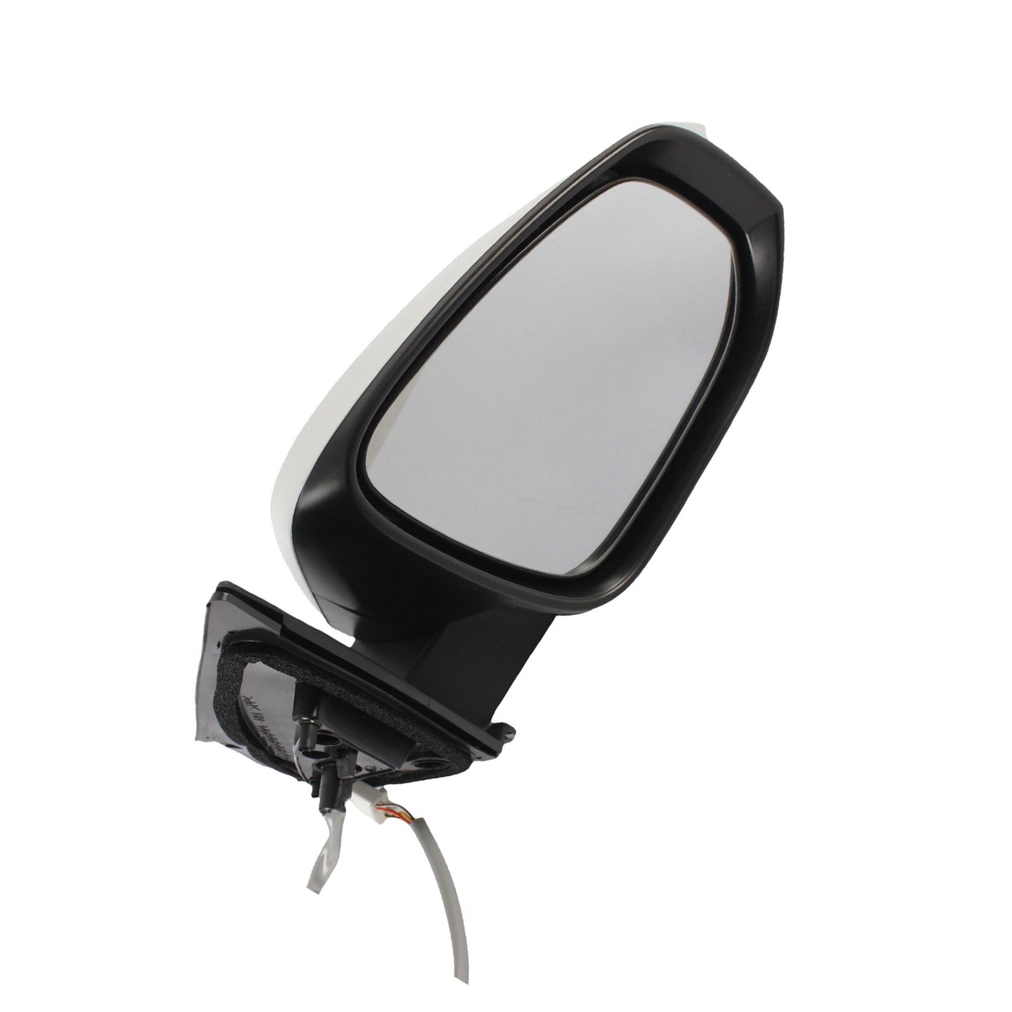 White No Autofold Right Side Door Mirror Suitable for Toyota RAV4 2013-2018 White Right Side Non-Fold-1