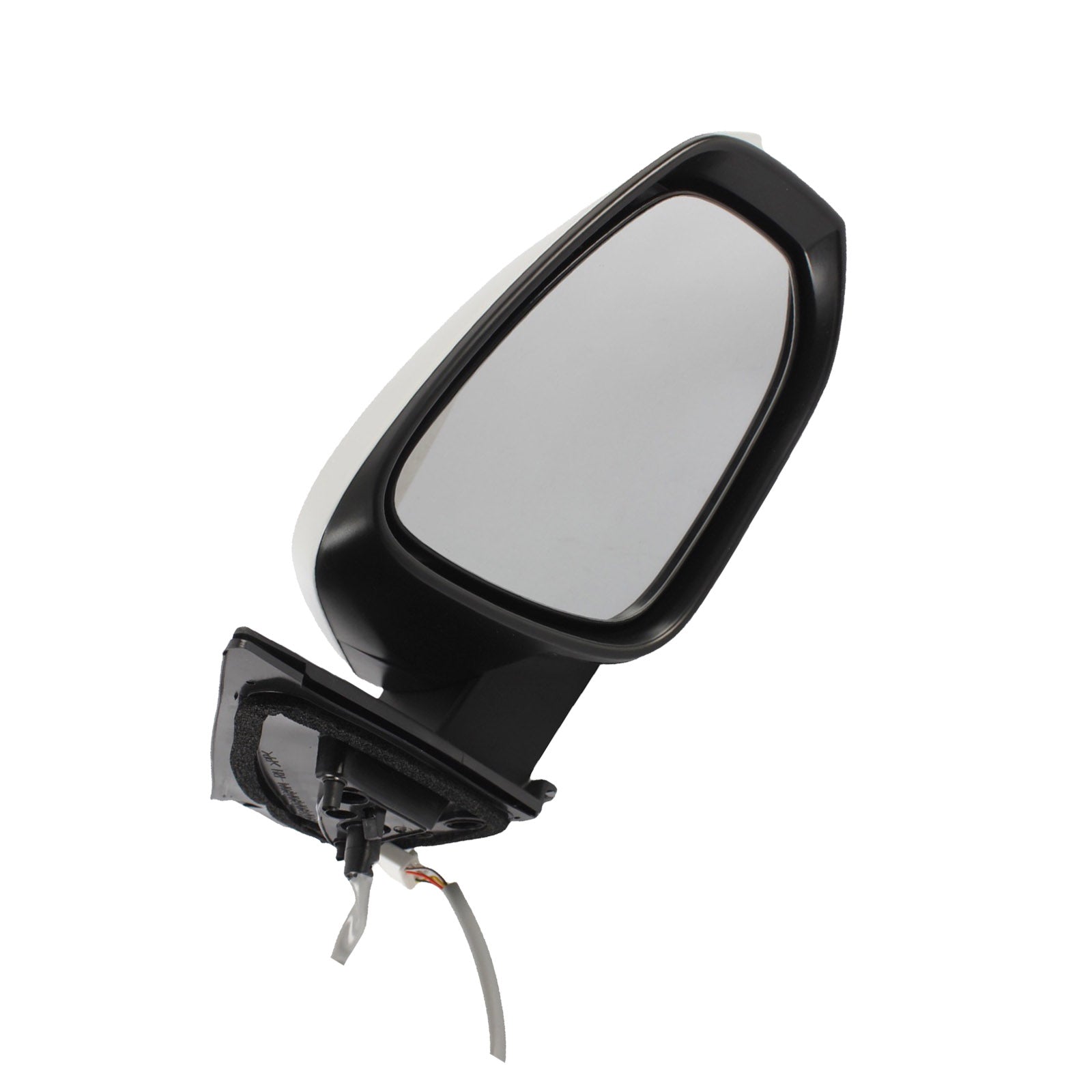 White No Autofold Right Side Door Mirror Suitable for Toyota RAV4 2013-2018 White Right Side Non-Fold-1