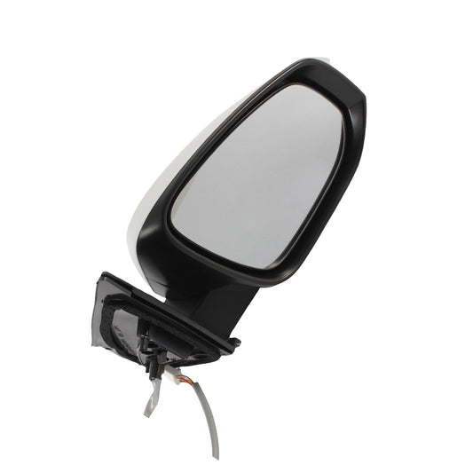 White No Autofold Right Side Door Mirror Suitable for Toyota RAV4 2013-2018 White Right Side Non-Fold-1