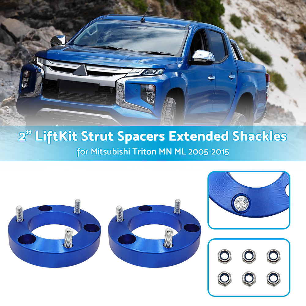 25mm Front Coil Spacer Kit Suitable For Mitsubishi Triton MN ML MQ 2005-ON-2