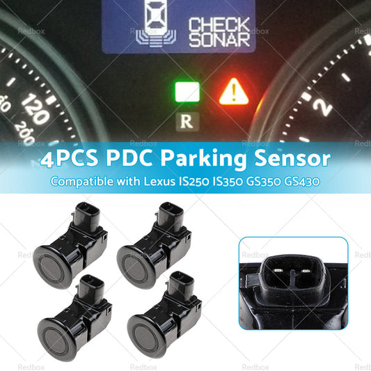 Suitable For Lexus IS250 IS350 GS350 GS430 4X PDC Parking Sensors 89341-30010-C0-1