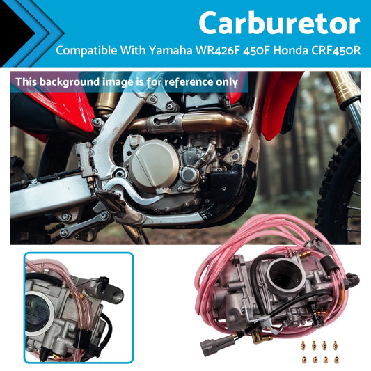 Carburetor Suitable For Yamaha WR400F 426F 450F YZ400F Honda CRF450R CRF450X-0