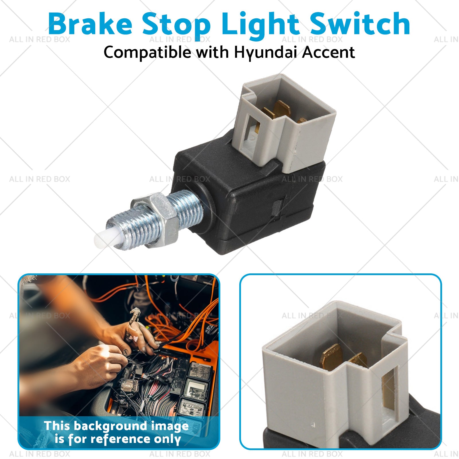 Brake Stop Light Switch Suitable for 98-21 Hyundai Accent Santa Fe Kia Soul 2. 0L-3