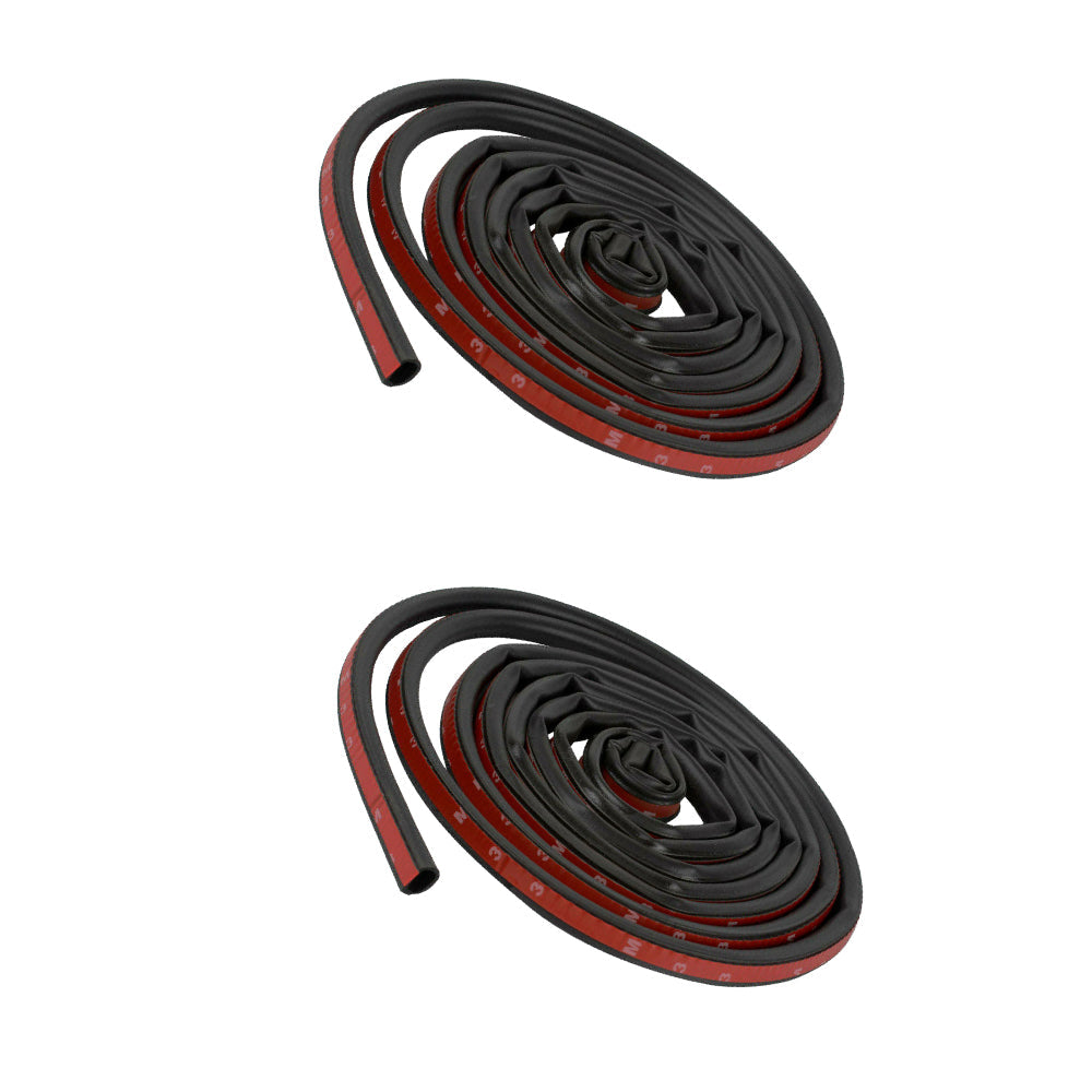 8M D-Shape Rubber Door Seal Strip Suitable For Car, Truck & Motor Vehicle Weatherproofing Australia-2