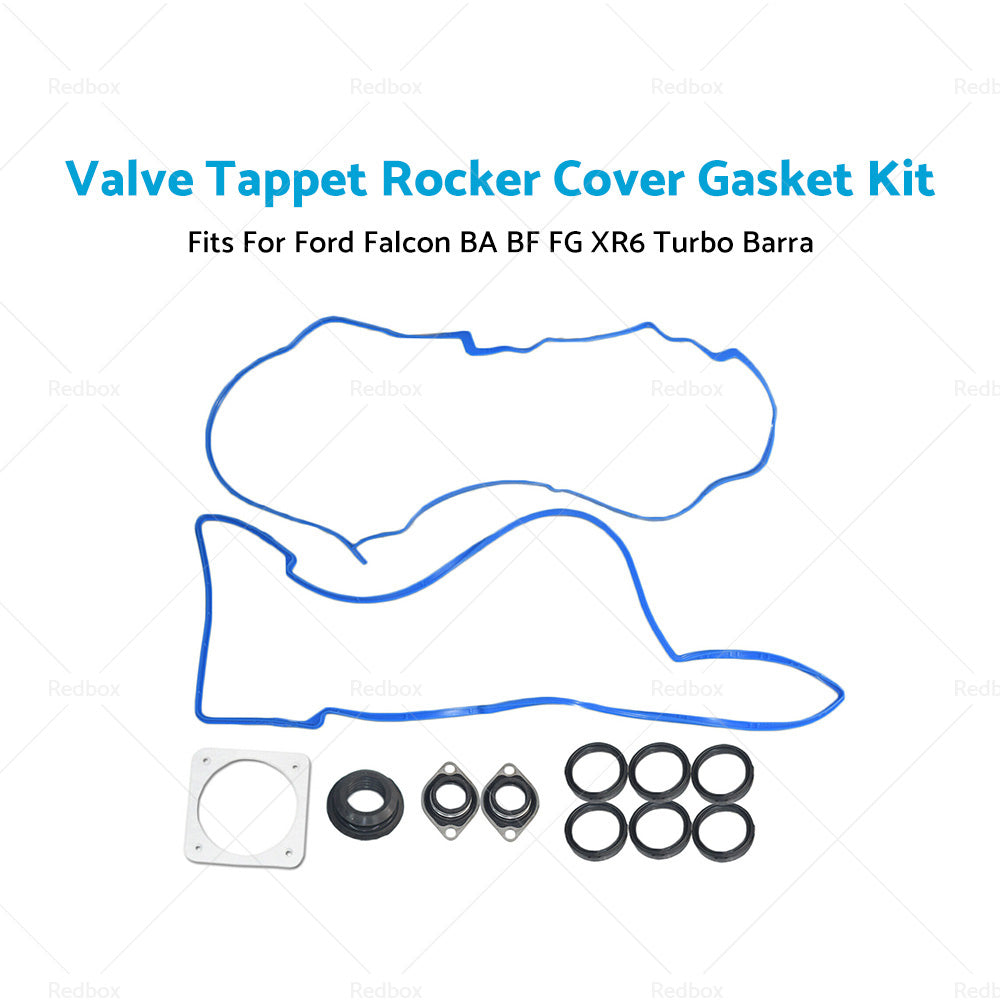 Valve Tappet Rocker Cover Gasket Kit Fits For Ford Falcon BA BF FG XR6 Turbo-3