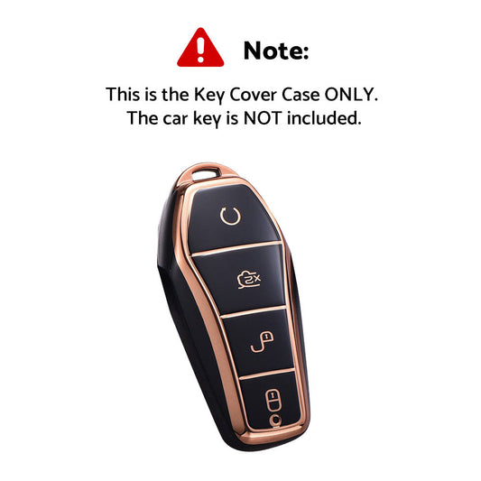 Remote Key Fob Cover Protector Car Key Case Suitable For BYD Atto 3 Accessories Durable-1