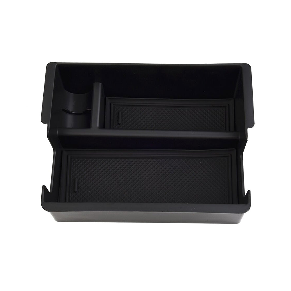 Black Center Console Armrest Storage Box Tray Suitable For Isuzu D-Max / DMAX-1