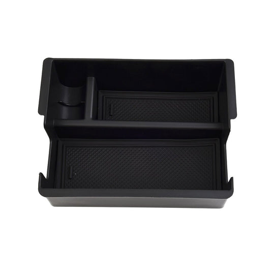Black Center Console Armrest Storage Box Tray Suitable For Isuzu D-Max / DMAX-1