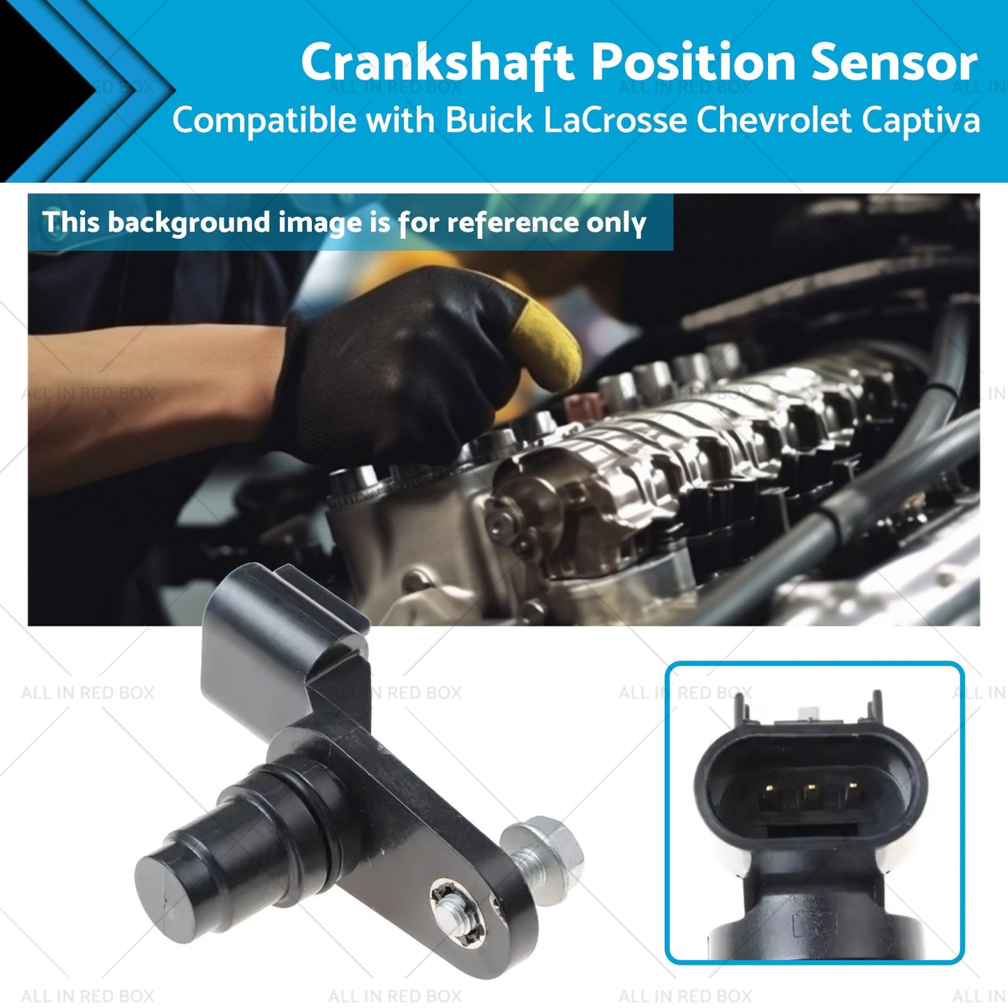 Camshaft Position Sensor Suitable for Chevrolet Equinox Captiva GMC 12577245-0