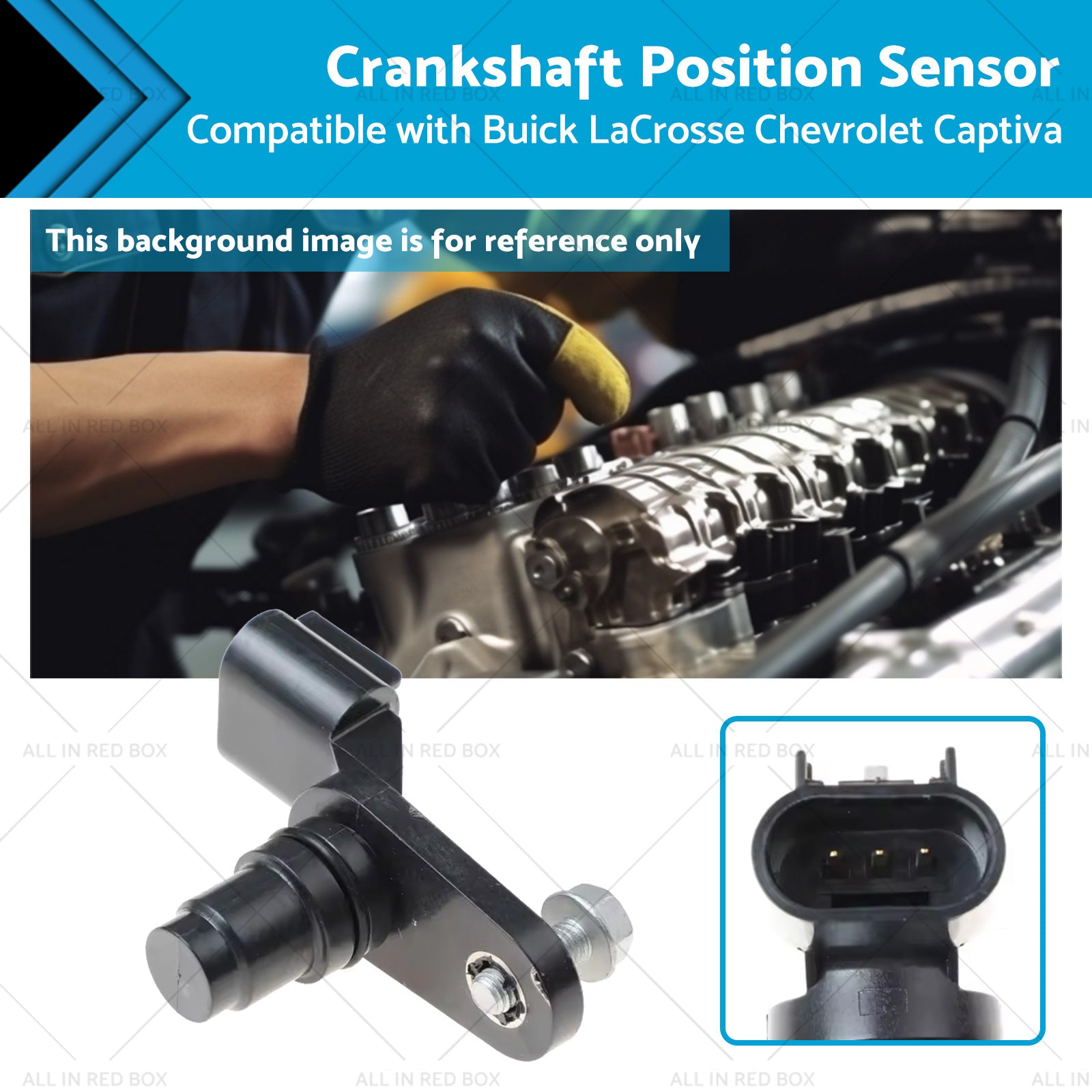 Camshaft Position Sensor Suitable for Chevrolet Equinox Captiva GMC 12577245-0