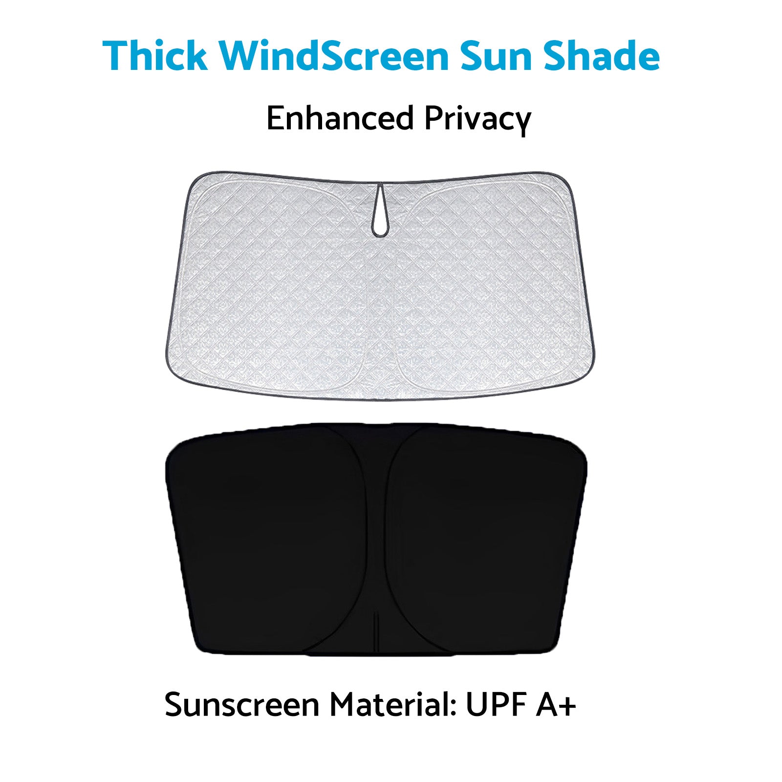 6 Layer WindScreen Sun Shade Suitable For Toyota RAV4 2019-2024 Thick UV Protection-3