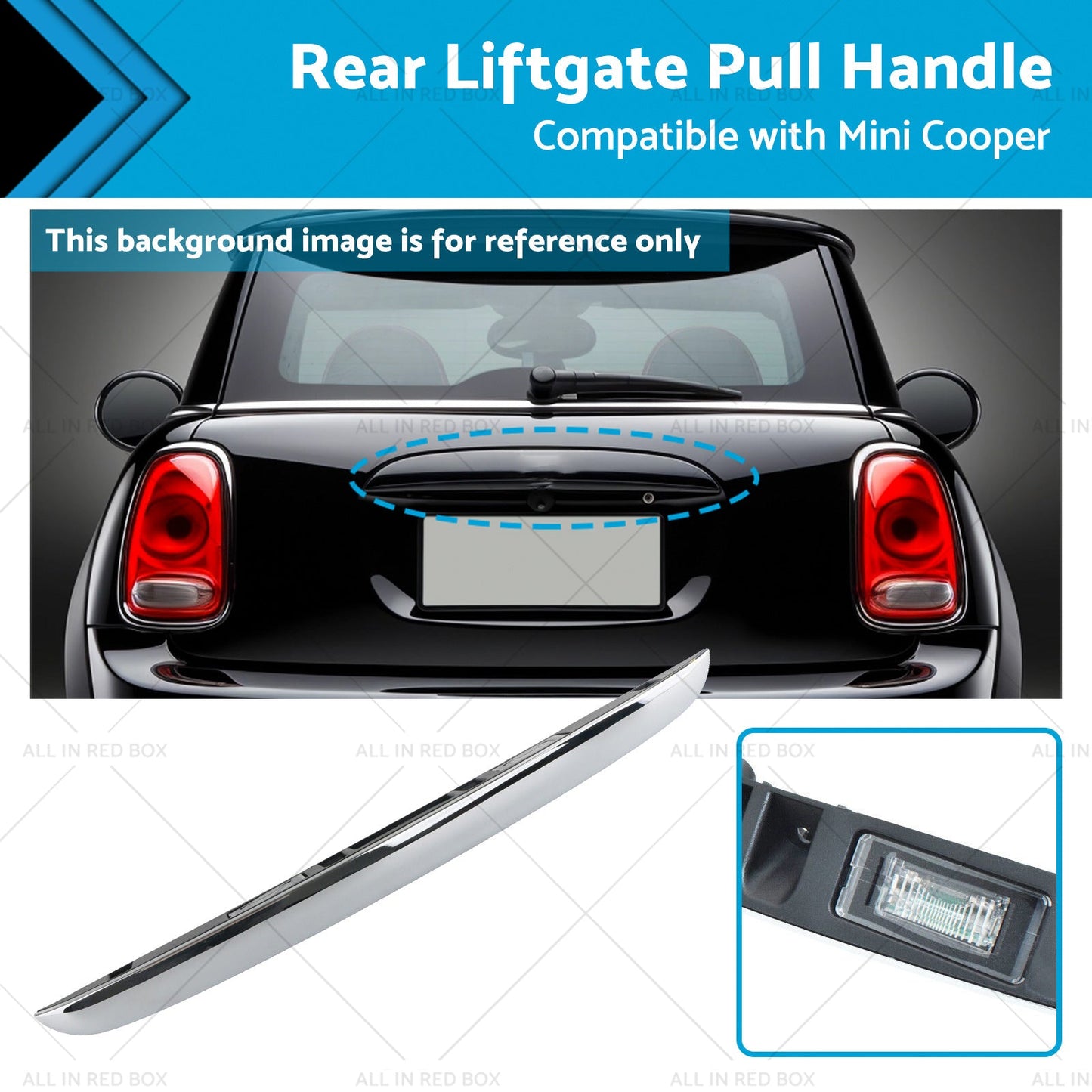 Rear Liftgate Pull Handle Suitable for Mini Cooper FD961920DN 51132753603 07-15-0