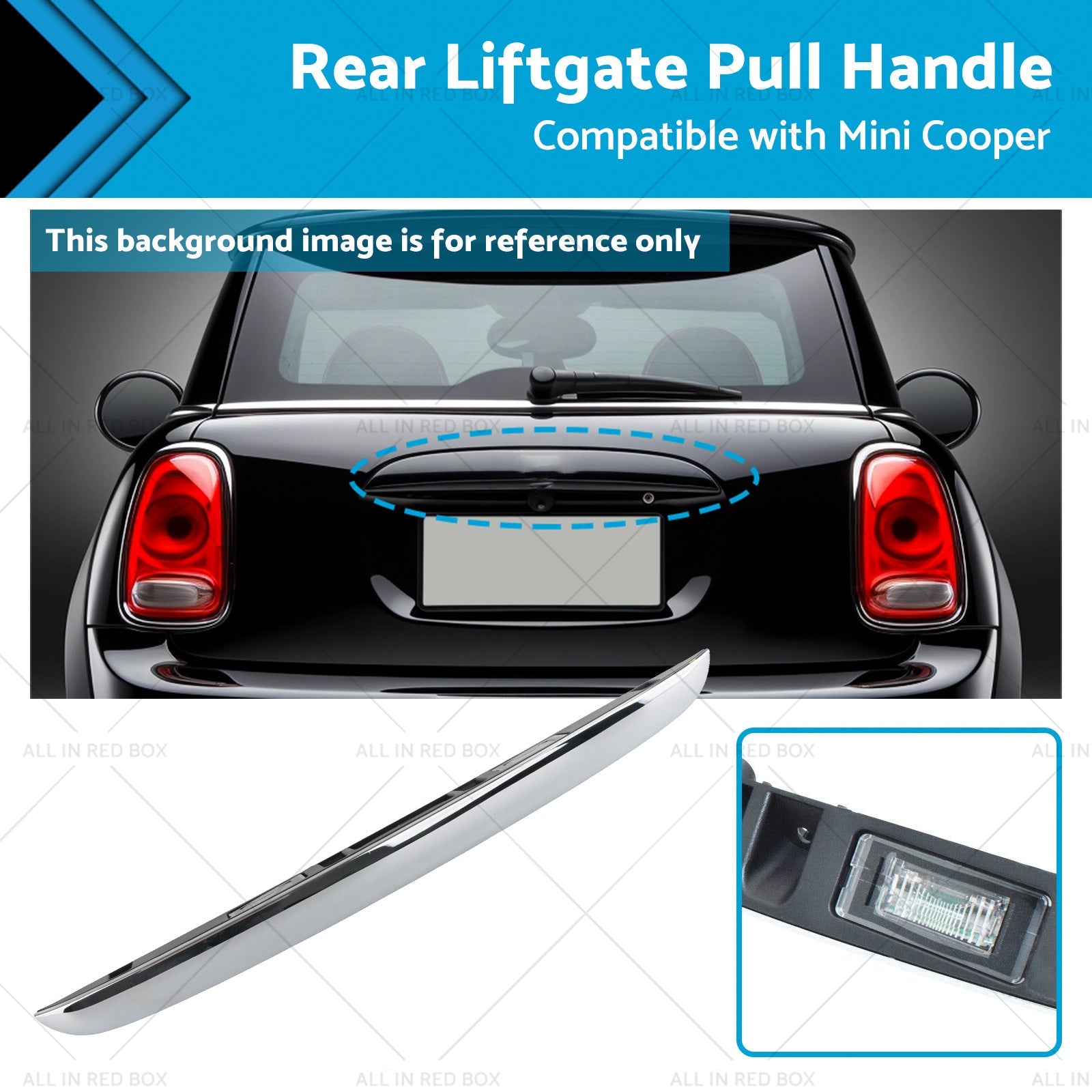 Rear Liftgate Pull Handle Suitable for Mini Cooper FD961920DN 51132753603 07-15-0