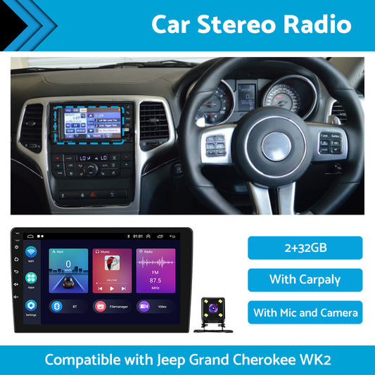 32GB Android 11 Apple Carplay Radio Stereo GPS Suitable for Jeep Grand Cherokee-1