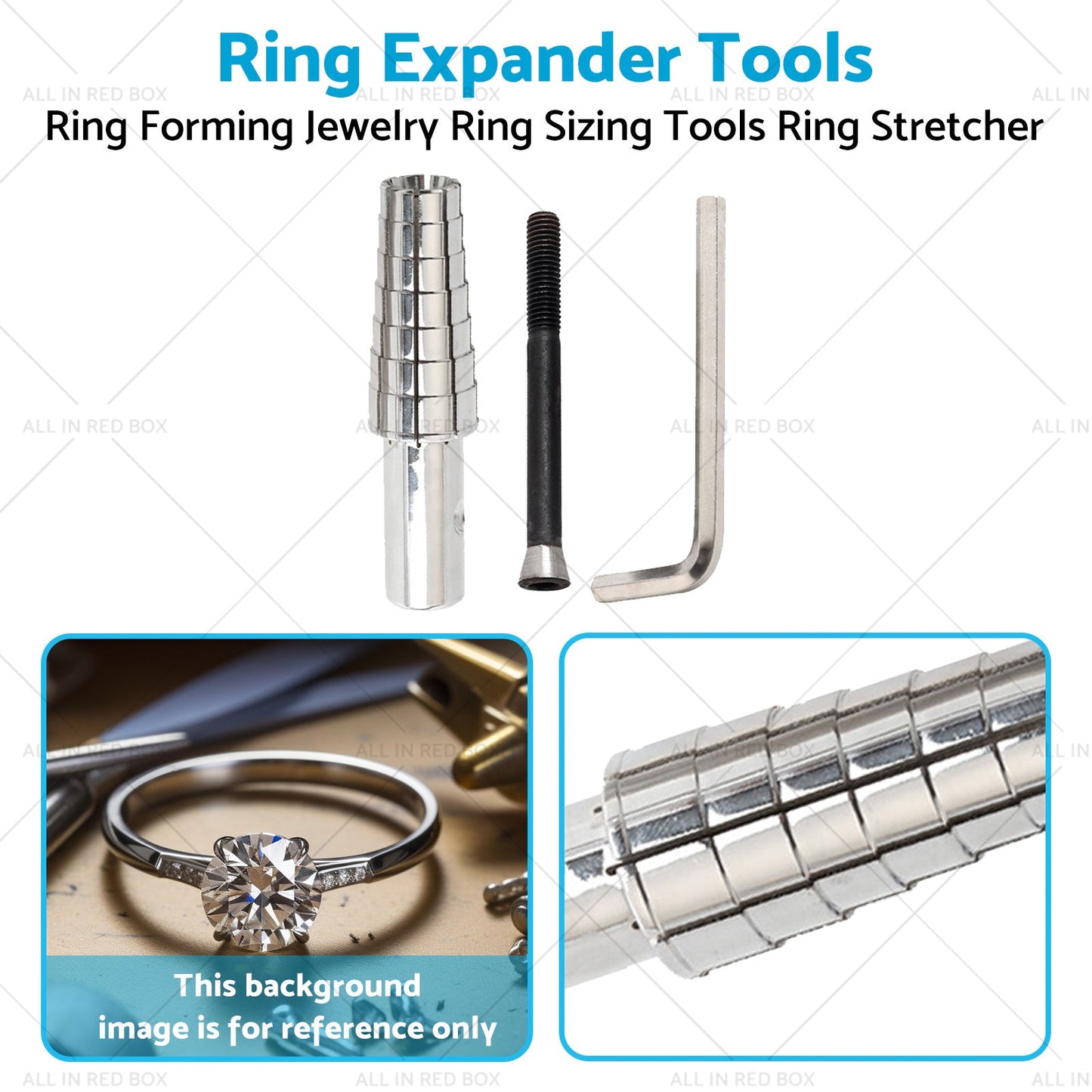 Ring Expander Mandrel Ring Forming Jewelry Ring Stretcher Tool Ring Sizing Tools-4