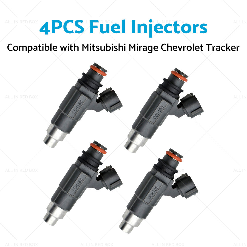 4PCS Fuel Injector CDH166 Suitable for Mitsubishi Mirage 1. 5L Suzuki Vitara 1. 6L-1
