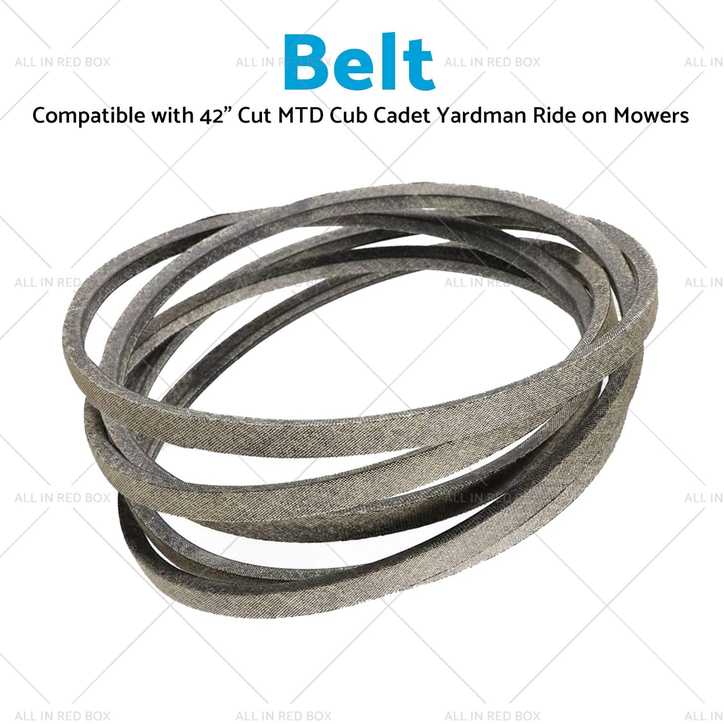 Deck Belt  Suitable For 42inch Cut MTD Cub Cadet Yardman Ride on Mowers 754-04045-4