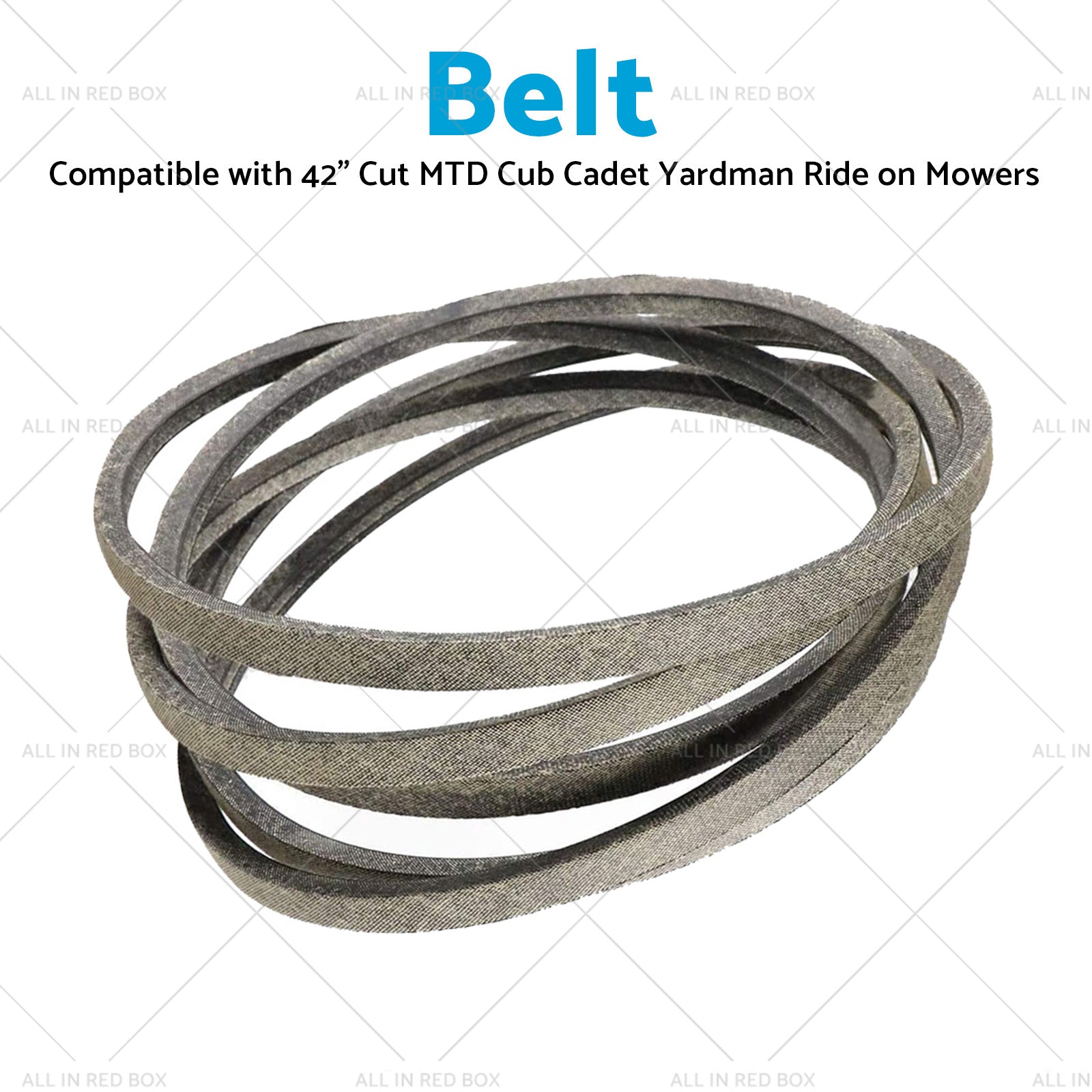 Deck Belt  Suitable For 42inch Cut MTD Cub Cadet Yardman Ride on Mowers 754-04045-4