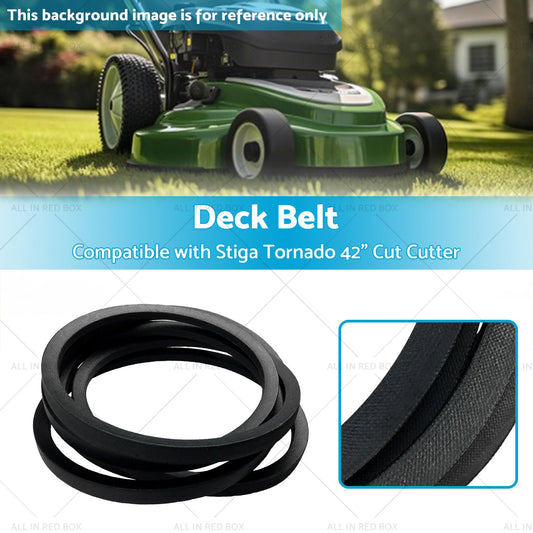 Deck Belt Suitable for Stiga Tornado 42inch Cut Cutter 135061506-0 135062028-0-1