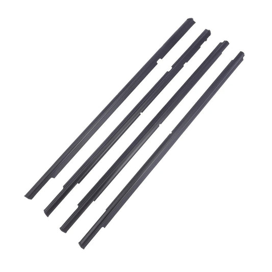4x Window Weatherstrip Trim Belt Set Suitable For Mitsubishi Lancer 2008-2017-0
