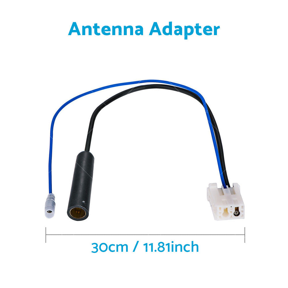 Radio Antenna Adapter Stereo Reverse Aerial Cable Connector Suitable For Toyota-4
