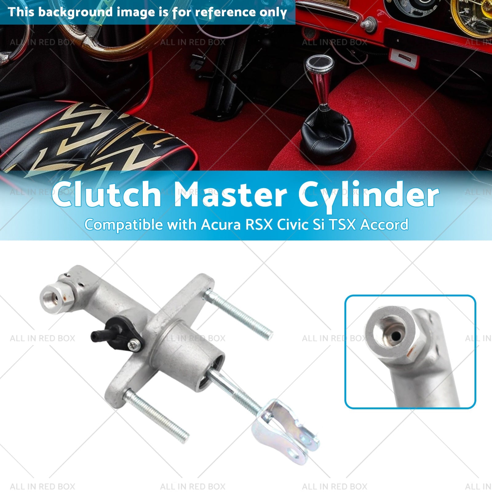 Clutch Master Cylinder Suitable for Acura RSX Civic Si 2. 0L TSX Accord 2. 4L 3. 0L-2