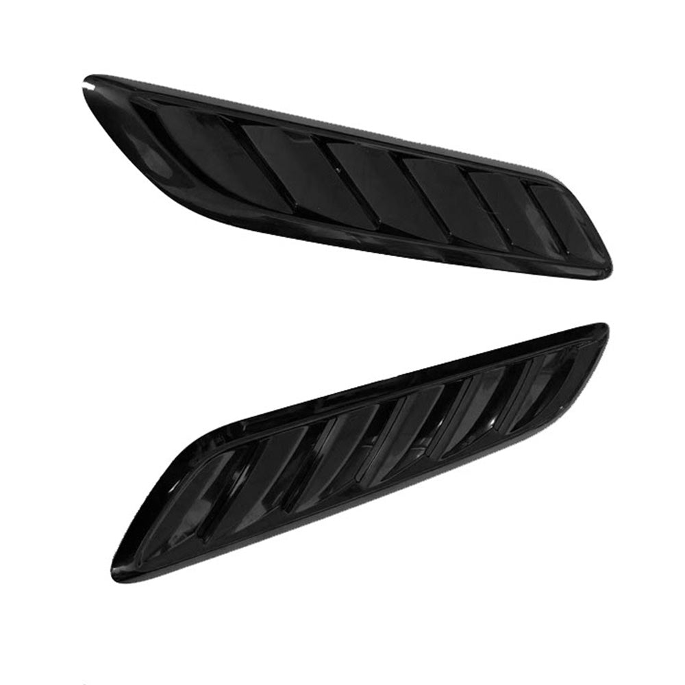 Gloss Black Bonnet Vents Suitable For Holden Commodore VF S SS  SSV  SV6 Redline-4