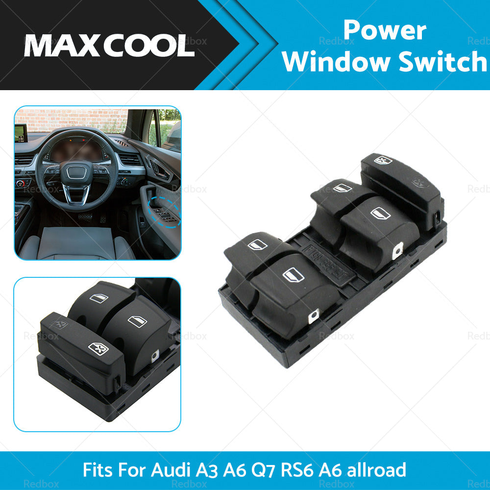 Master Electric Power Window Switch Control Fit For AUDI A3 A6 Q7 RS6 A6 allroad-2