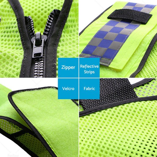 Ultimate Security Reflective Executive Safety Vests. Hi Vis Protective Work Wear-1