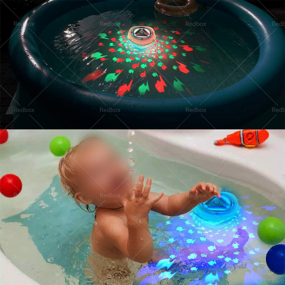 Floating Underwater Lights LED Disco Light Glow Show Swimming Pool Tub Spa Lamp-2