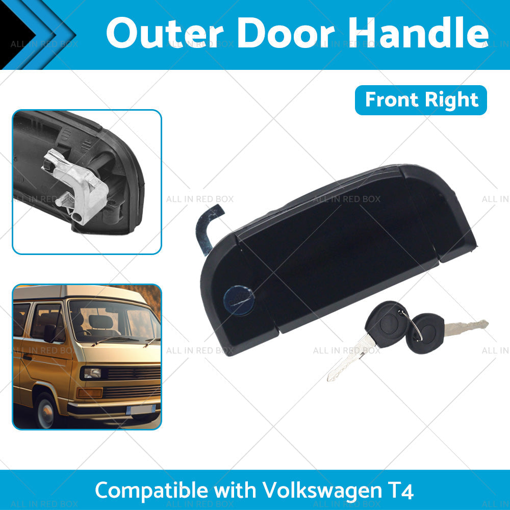 Front Right Outer Door Handle with Keys Suitable for VW T4 1990-2003 701837206-2