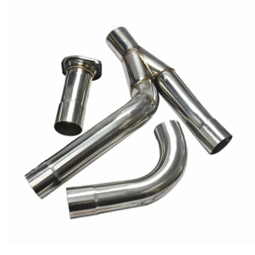2x Exhaust Header Y-Pipe Suitable For Chevy Silverado Sierra 1999–2006 4.8L 5.3L-1