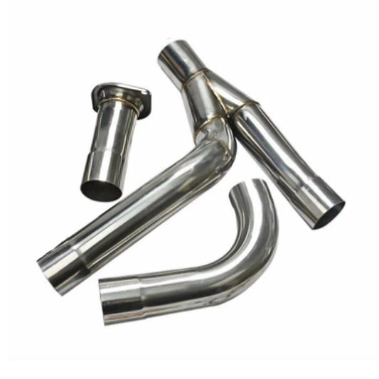 2x Exhaust Header Y-Pipe Suitable For Chevy Silverado Sierra 1999–2006 4.8L 5.3L-1