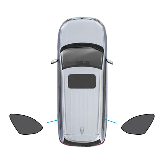 2x Triangular Car Window Sun Shades Suitable for Mazda CX-9 16-25 UVA Protection-0