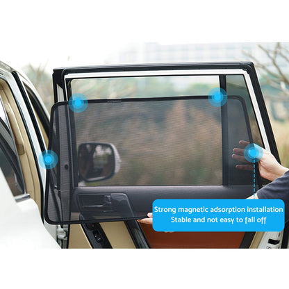 Rear&Triangular Magnetic Car Window Sun Shade Suitable for Mazda CX-3 15-Current-3