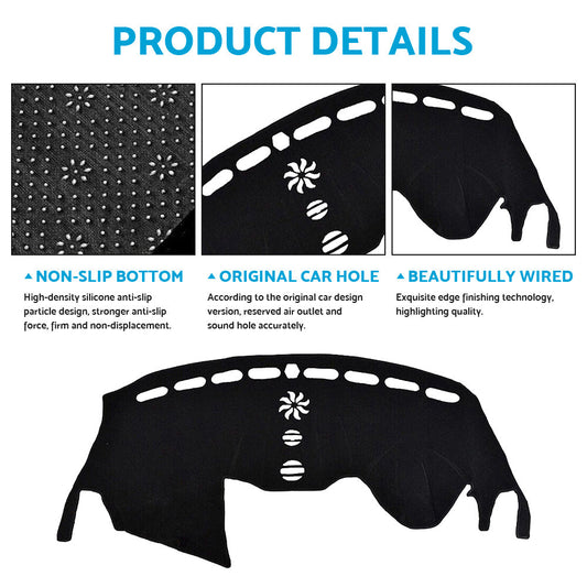 Non-Slip Dash Mat Suitable For Ford Escape ZG SUV 2016-2019 Dashboard Cover-1
