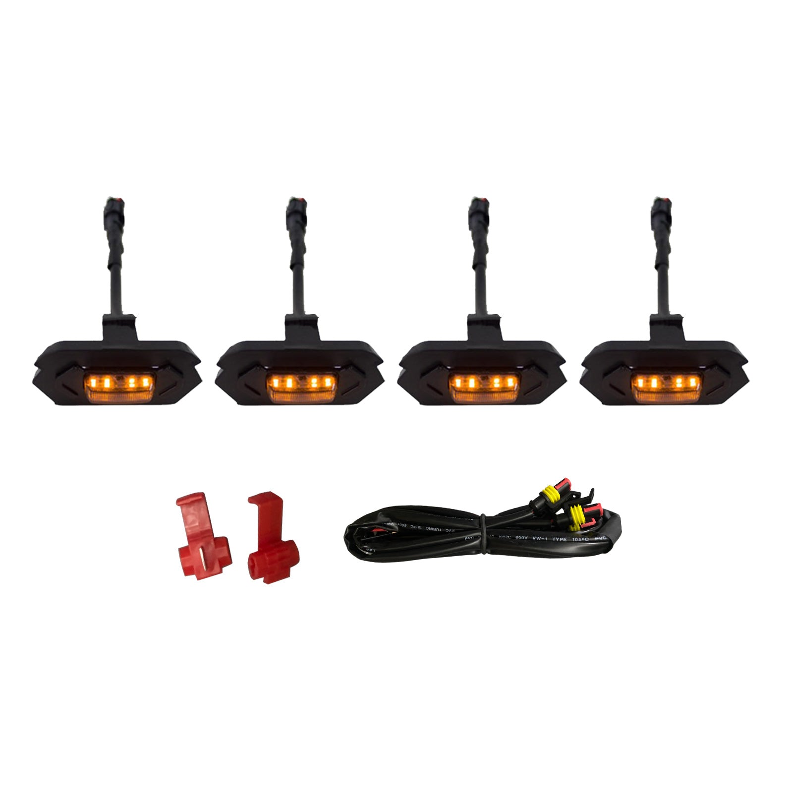 4x Indicator Light Amber Lamp Suitable For Ford Ranger Wildtrak Next Gen 2022-On-3