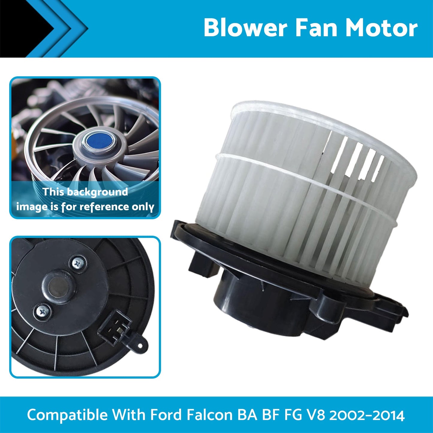 HVAC Blower Fan Motor Dashboard Suitable For Ford Falcon BA BF FG 6Cyl V8 02-14-1