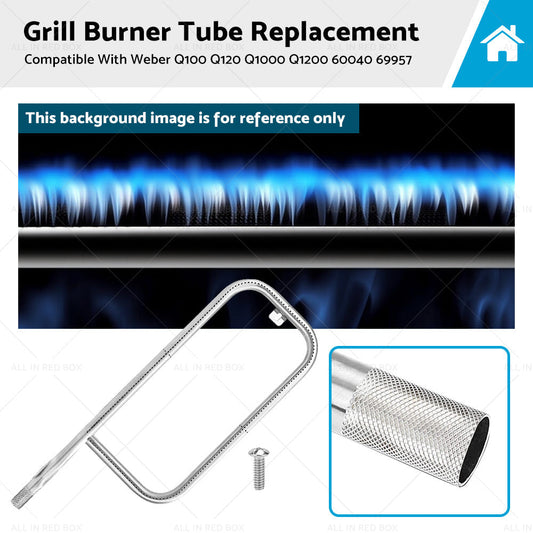 Grill Burner Tube Replacement Suitable For Weber Q100 Q120 Q1000 Q1200 Baby Q-0