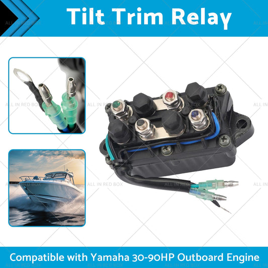 6H181950000 Tilt Trim Relay Suitable for Yamaha 30-90HP Outboard Engine 92-06-1
