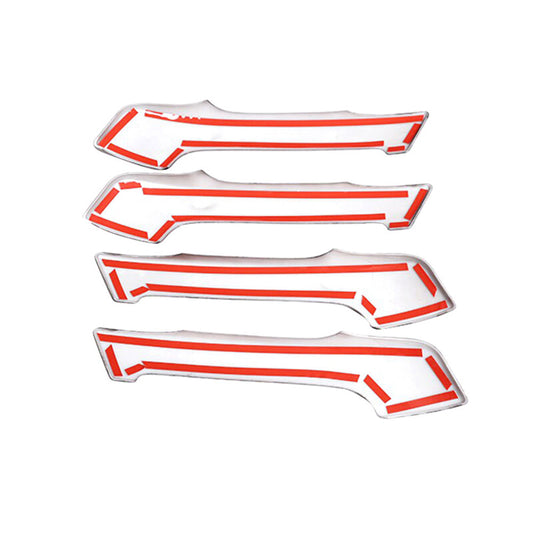 4PCS Matte Front Door Armrest Cover Trim Suitable For Land Cruiser Prado J150-1